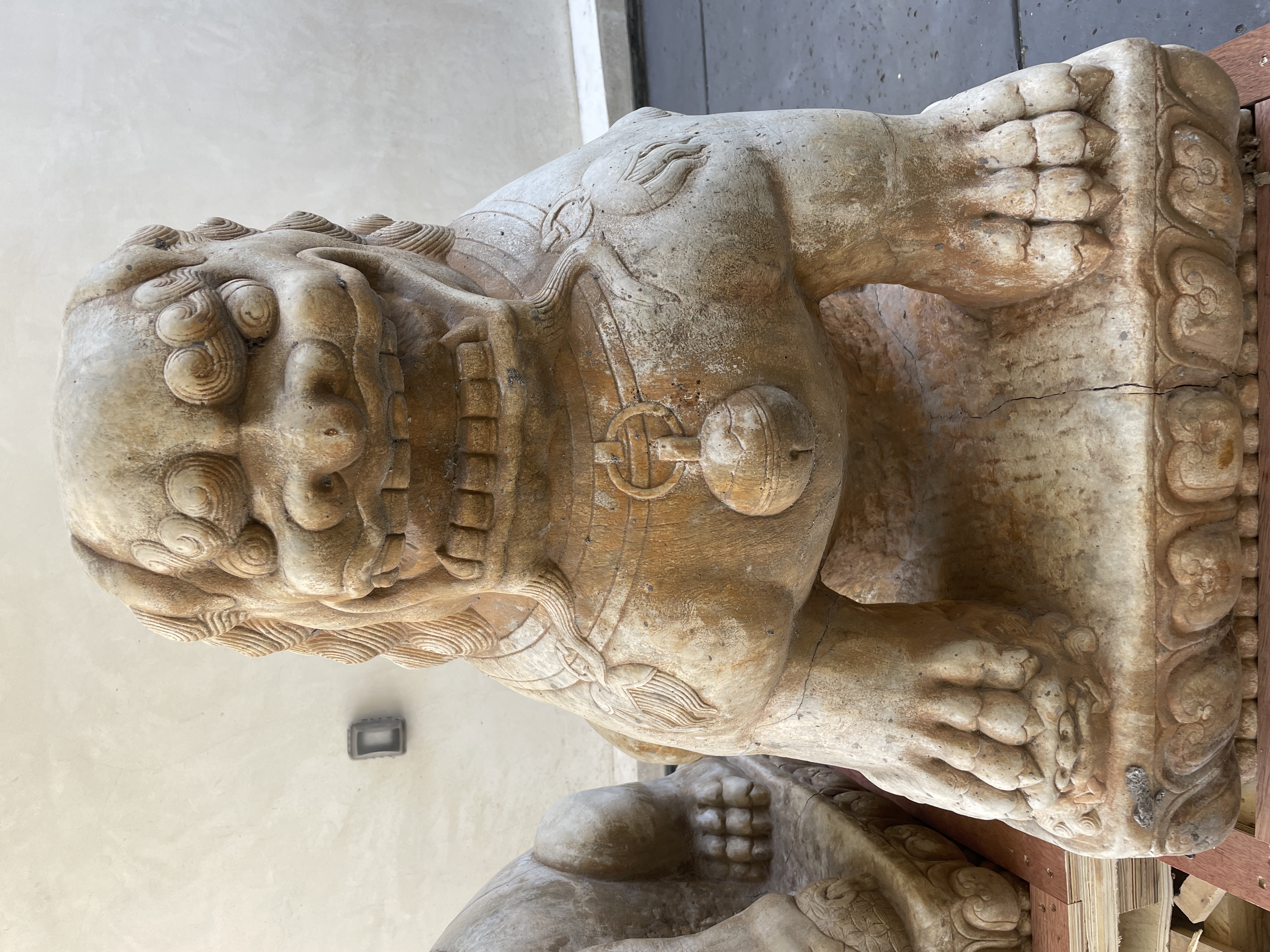 明 - 大理石瑞獅