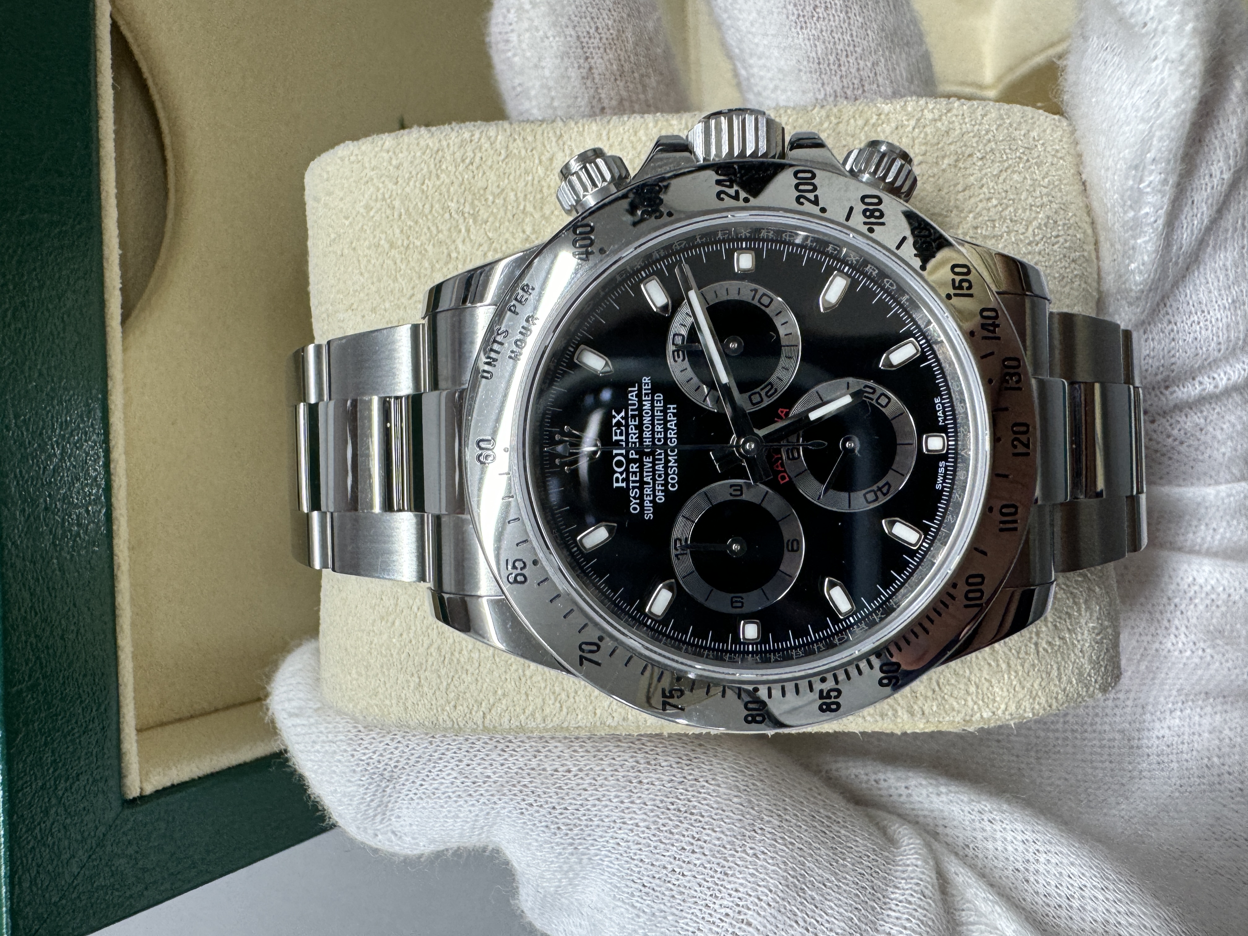 勞力士Rolex 迪通拿系列116520 黑盤 男士腕表